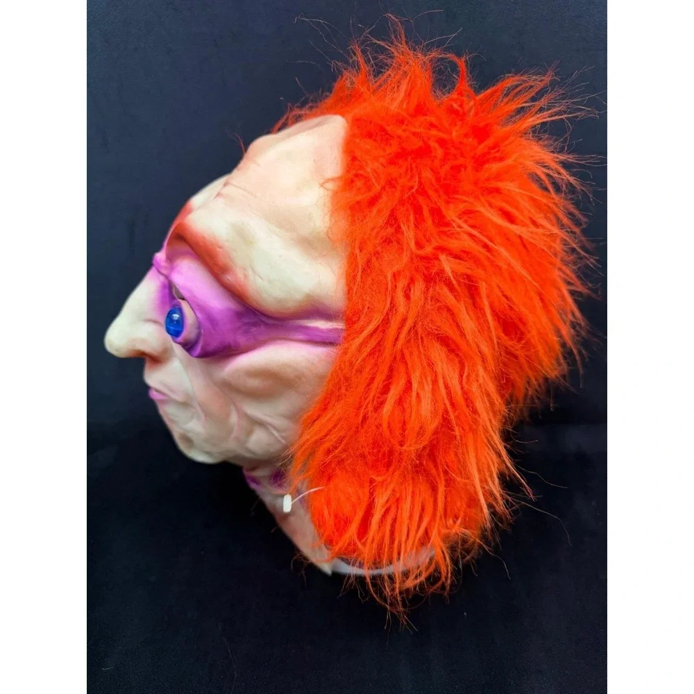 Mad Scientist Terrifying Alien Mask Vintage Fun World Halloween Haunted House